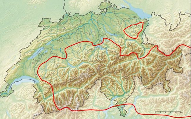 SAS Verbreitung Schweiz